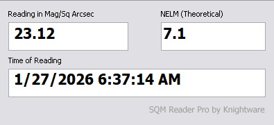 SQM Readings